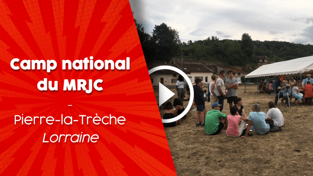 Du 12 au 26 juillet, le Mouvement rural de Jeunesse Chrétienne installe ses quartiers d'été à Pierre La Treiche en Lorraine. Clotilde, jeune bénévole membre de l'équipe organisatrice, nous présente le camp et son organisation.