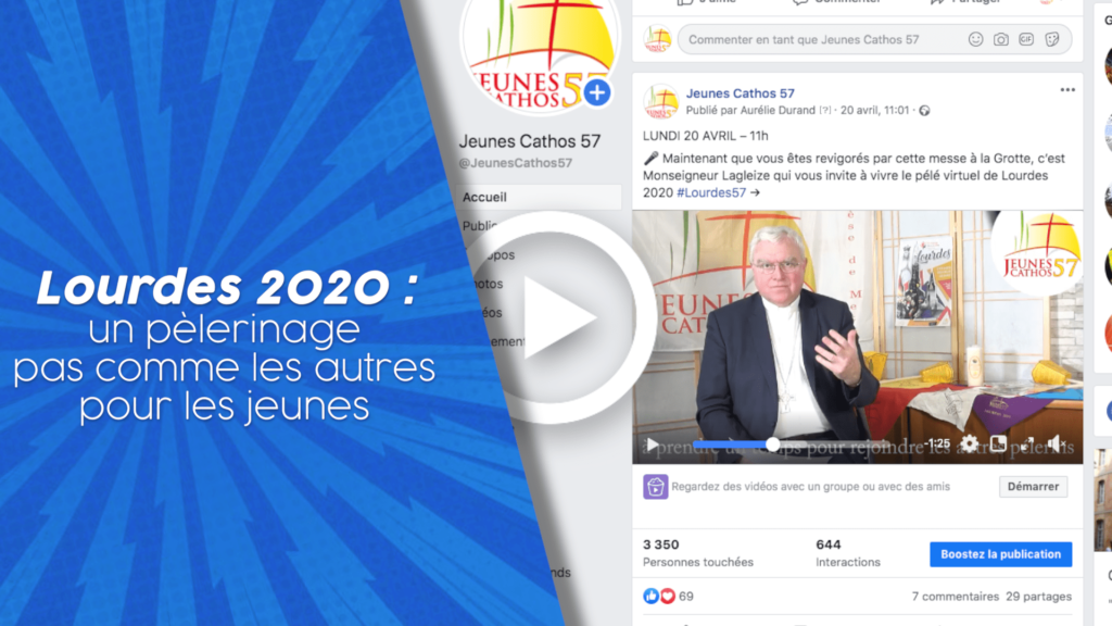 Lourdes 2020 : un pèlerinage pas comme les autres pour les jeunes