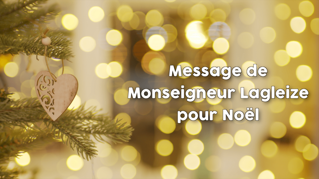 Mgr Jean-Christophe Lagleize, évêque de Metz, présente le message qu'il adresse aux Mosellans en cette fête de Noël 2020.