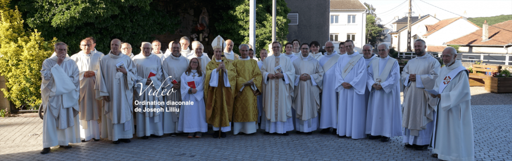 Samedi 2 juillet 2022, l'église d'Hettange-Grande a accueilli l’ordination diaconale de Joseph Lilliu.