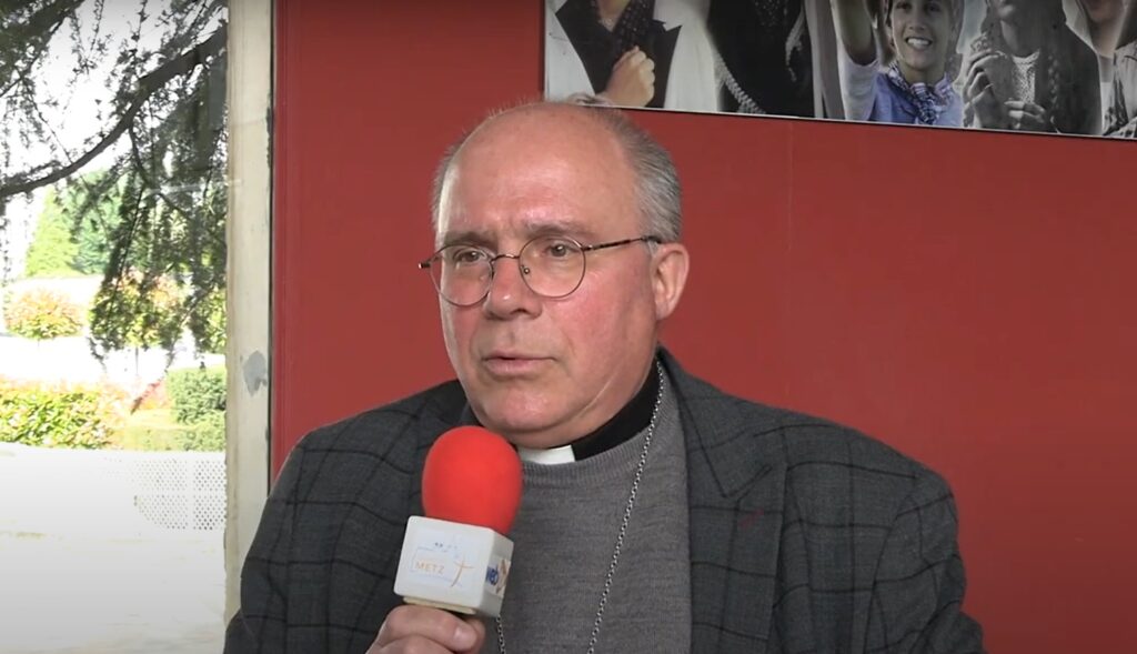 À l'occasion du pèlerinage diocésain des jeunes à Lourdes, interview de Mgr Philippe Ballot, évêque de Metz.
